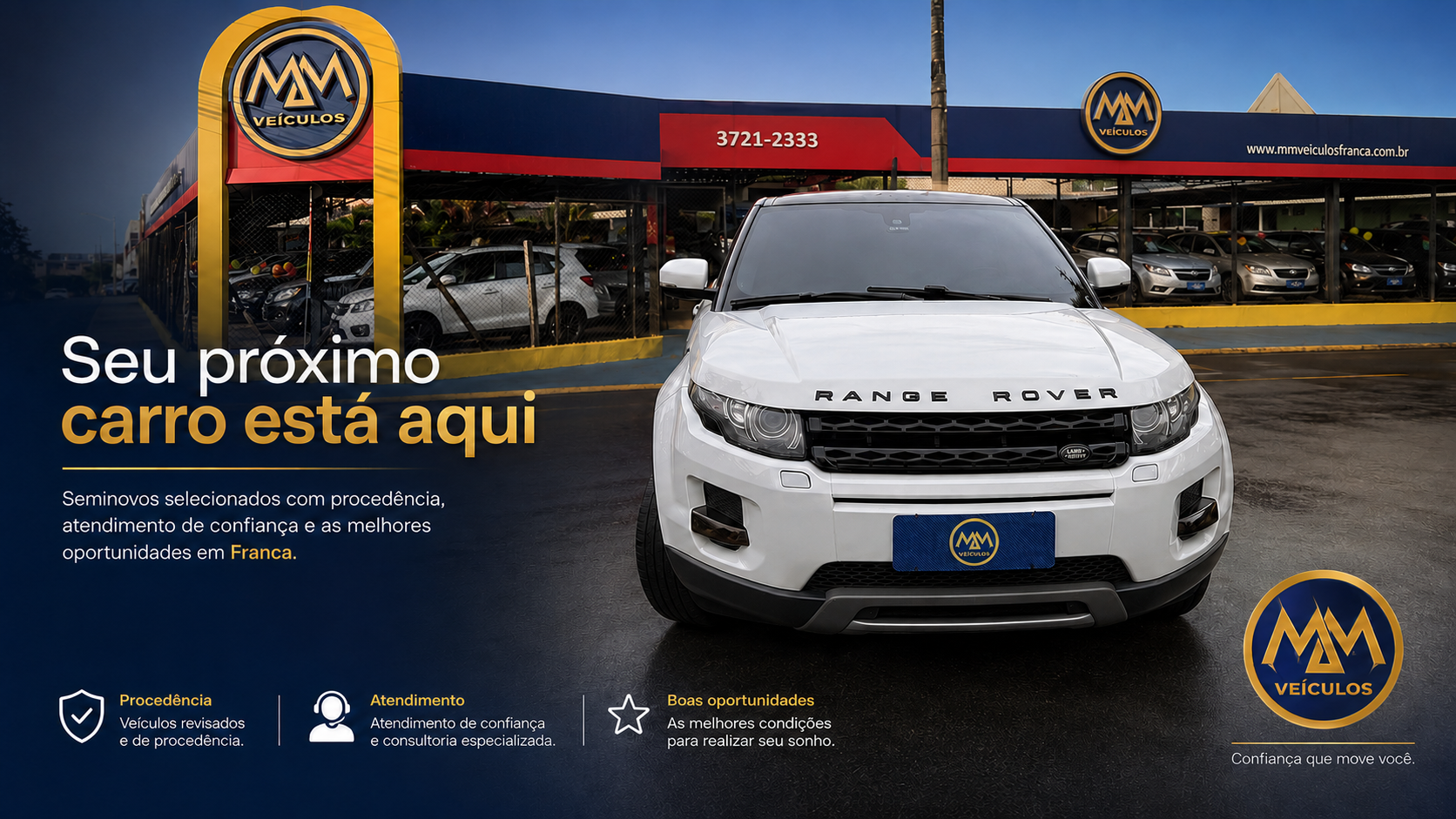 Range Rover Evoque na MM Veículos