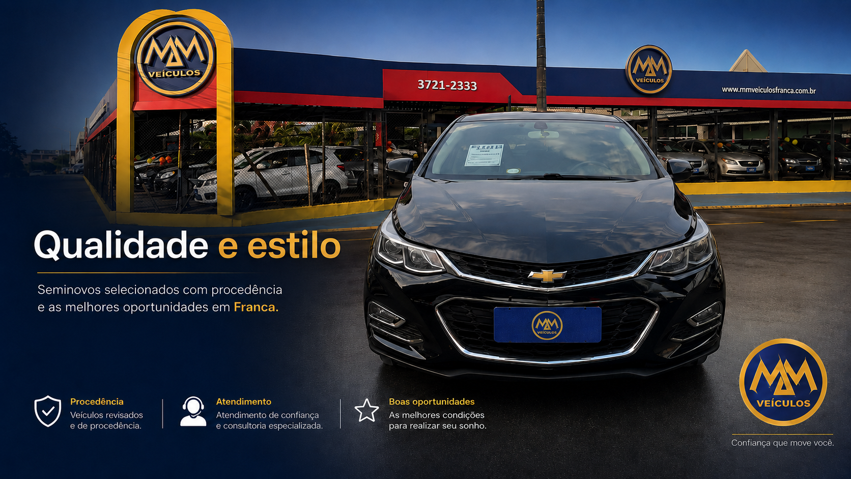 GM Cruze Sport na MM Veículos